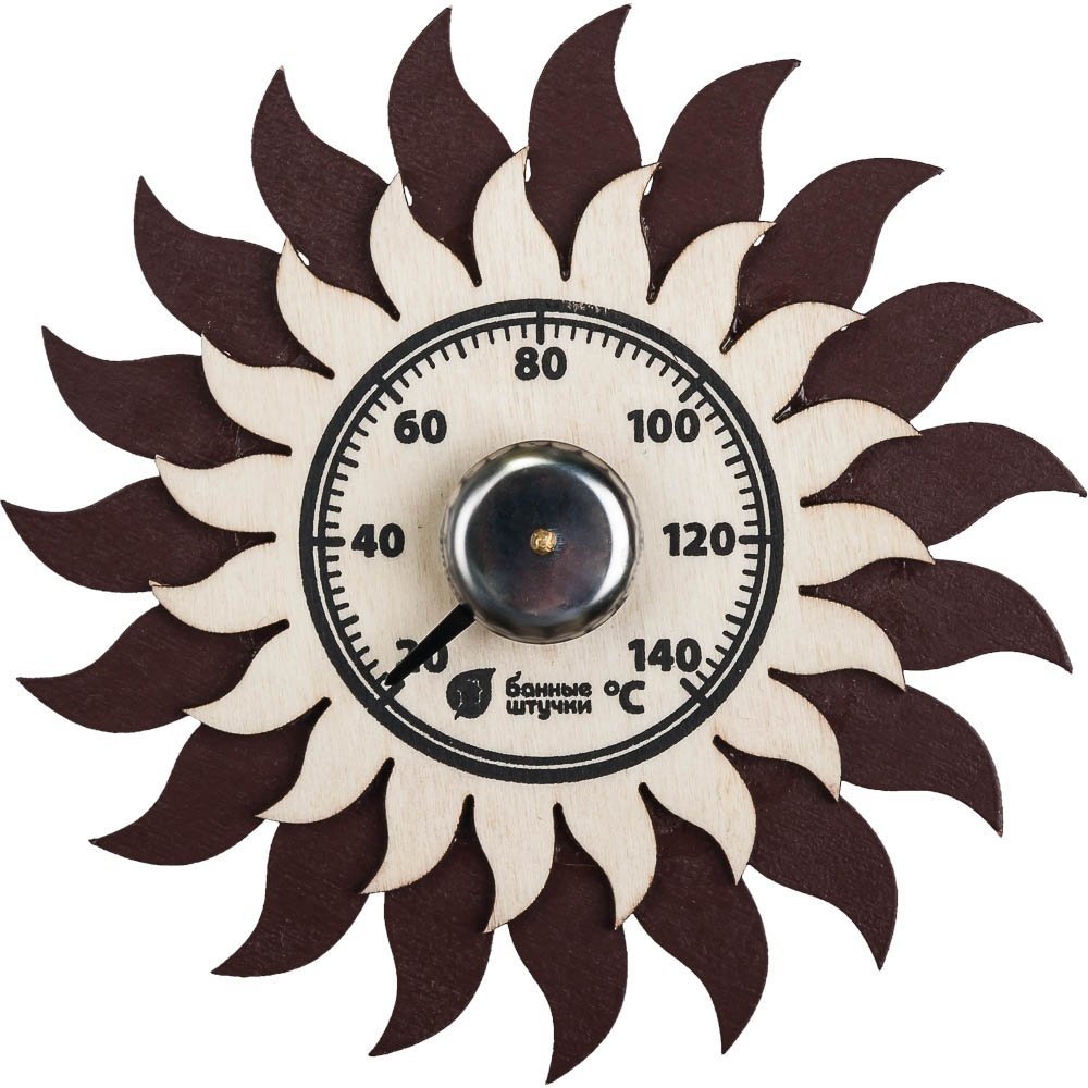 Термометр для бани и сауны Солнышко