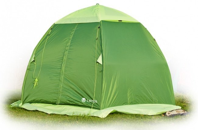 Внешний тент от палатки "LOTOS 3 Summer" Центр (ремкомплект)